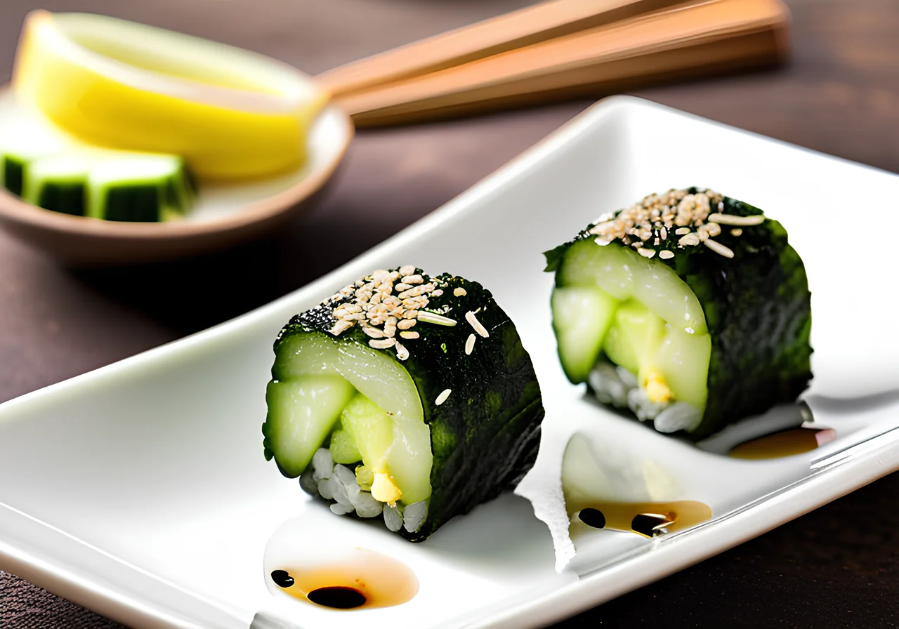Cucumber Maki Sushi
