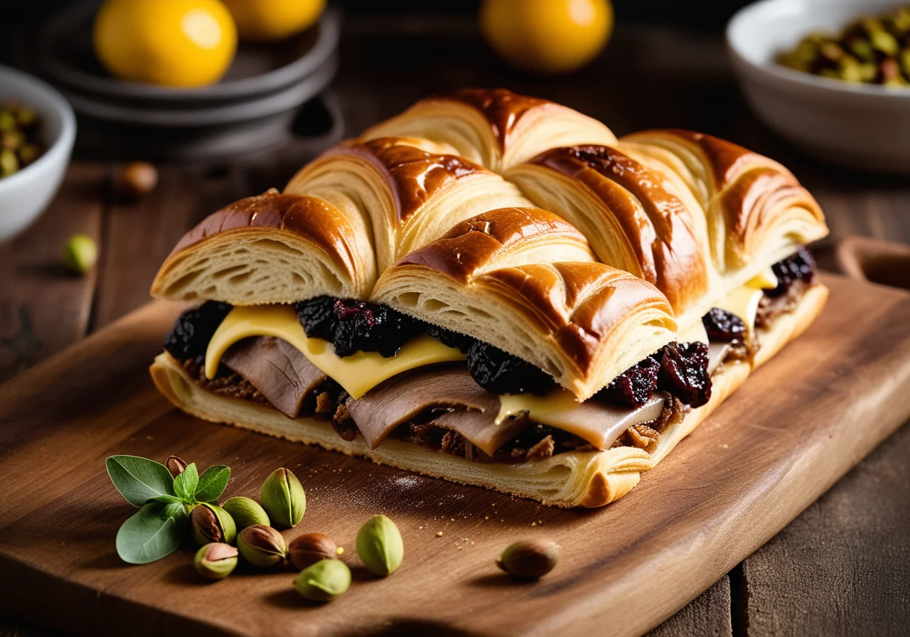 Filled Puff Pastry Pig