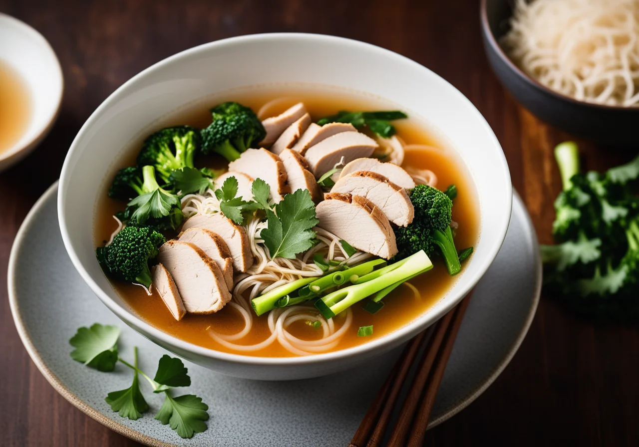 Asiatic Chicken Vegetable Soup