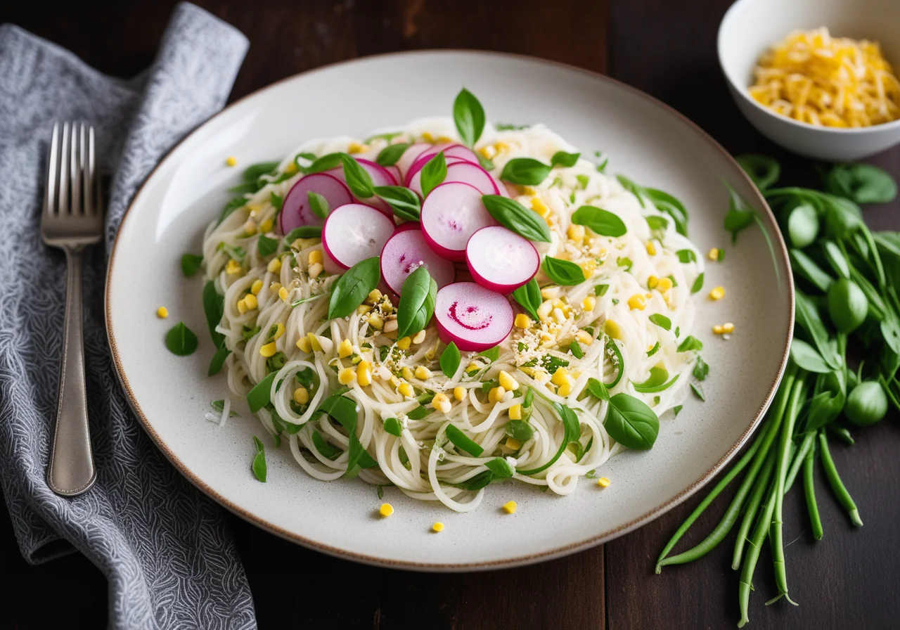 Vermicelli and Vegetable Salad
