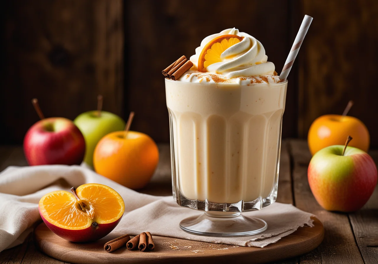 Christmas Apple Milkshake