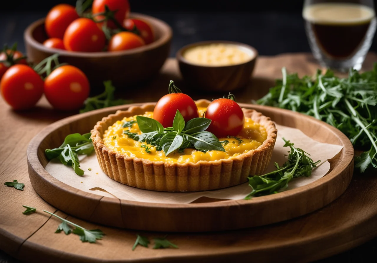 Goat Cheese Risotto with Arugula and Tomatoes
