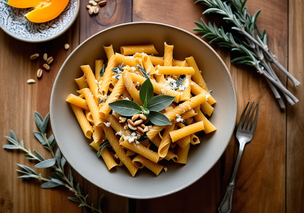Pasta with Butternut Squash