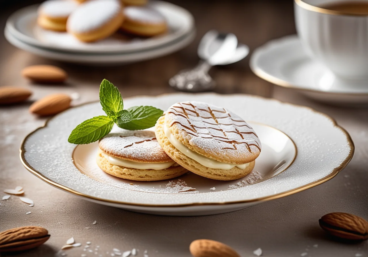 Almond Biscuit in French Style