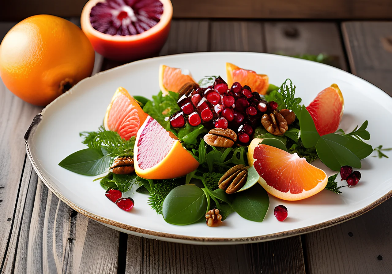 Spitzkohl Salad with Walnuts