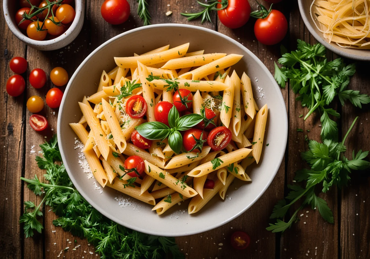 Pasta with Spring Vegetables