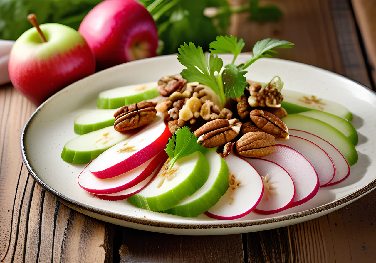 Radish Salad with Apple