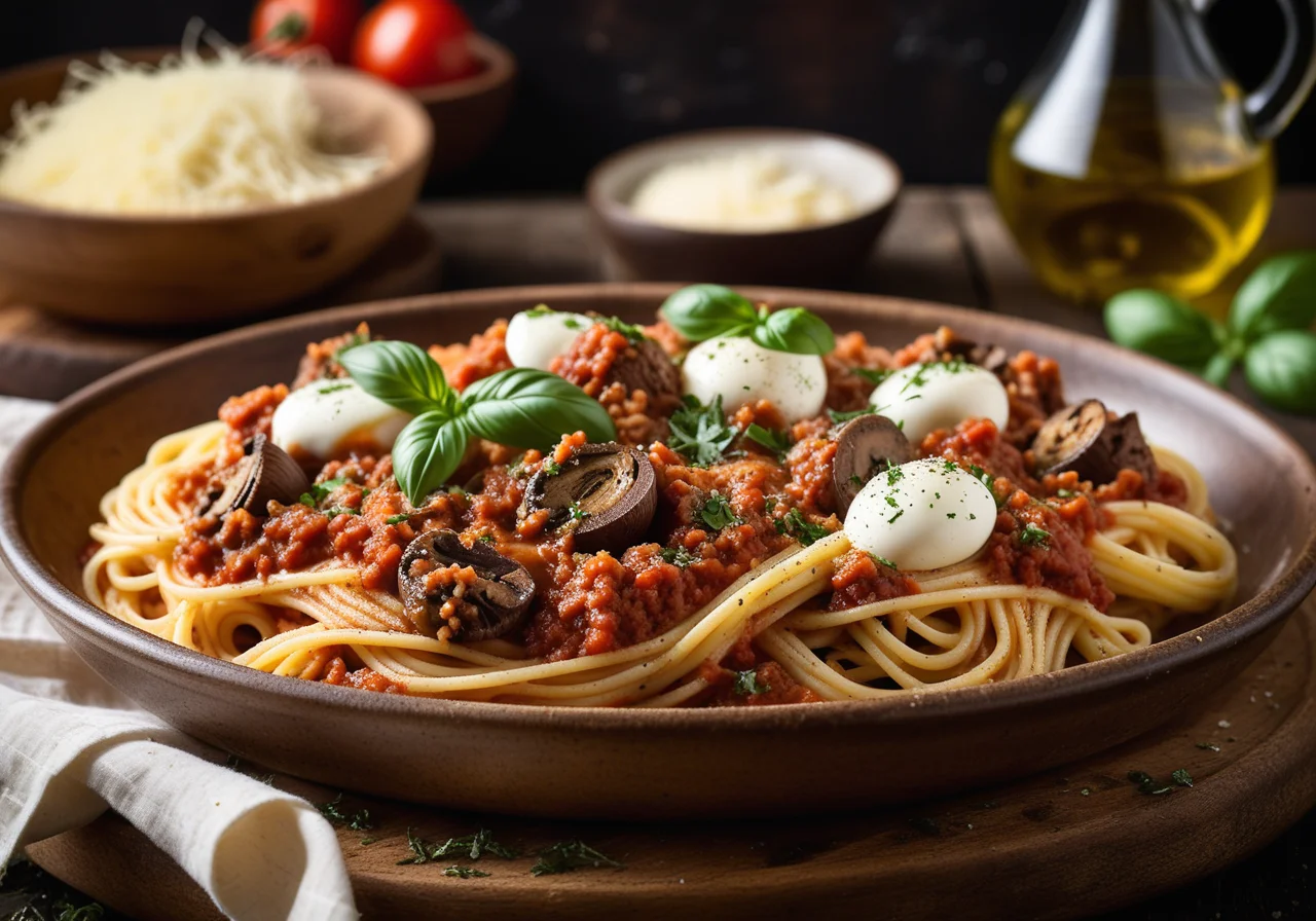 Spaghetti Bolognese Casserole