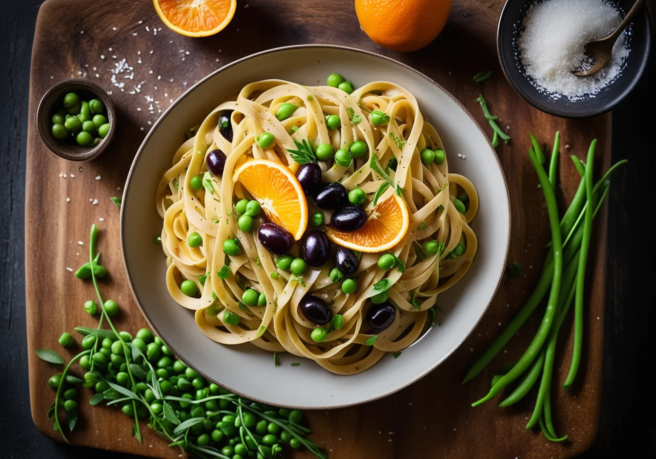 Vegetable Linguine