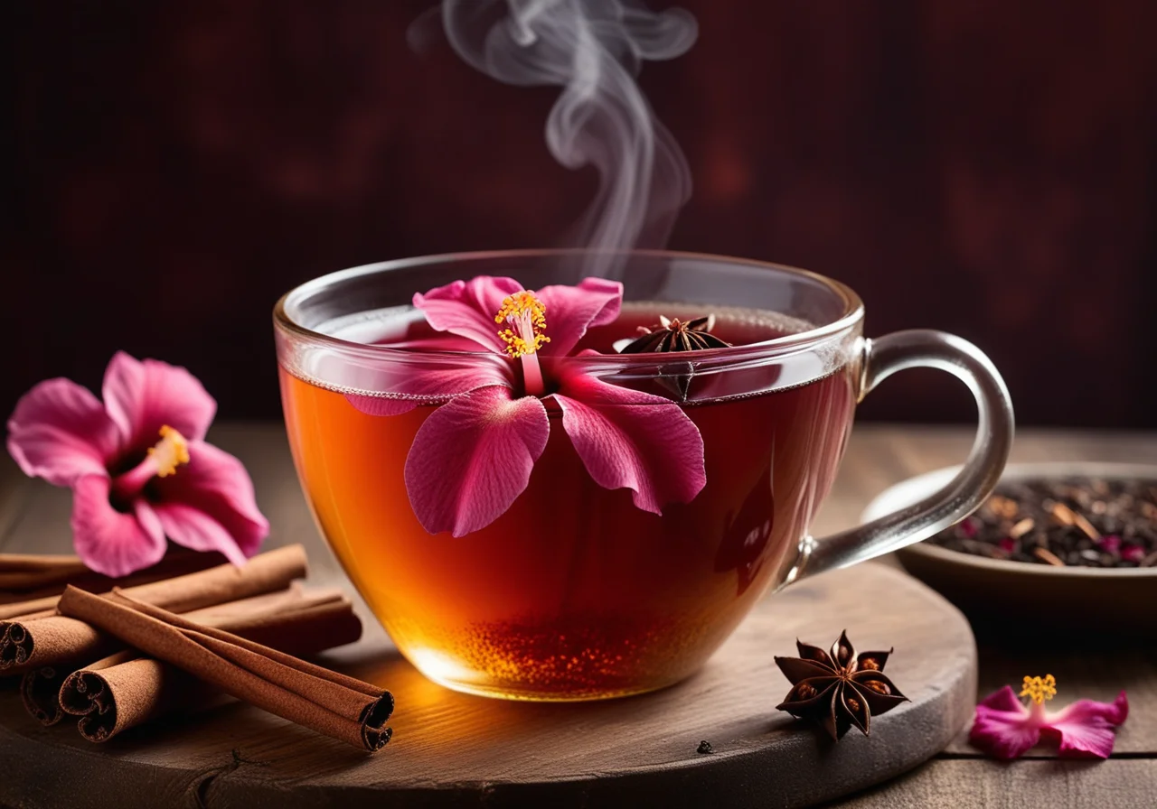 Malven Tea with Spices