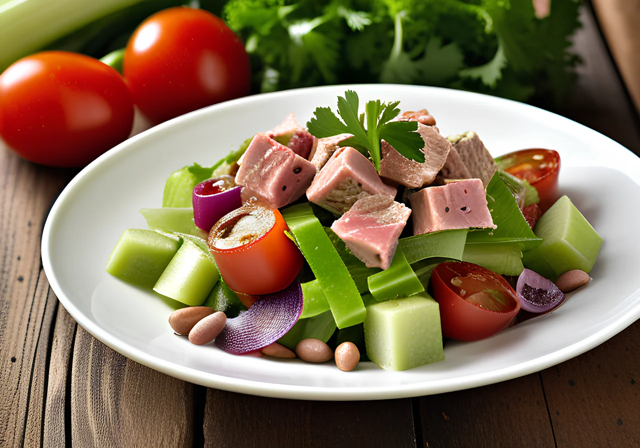Italian Bean & Tuna Salad