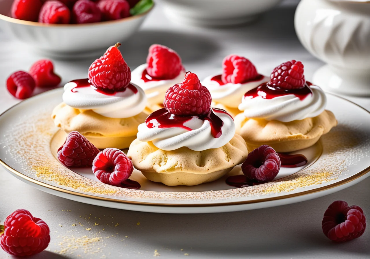 Italian-Style Creamy Meringues