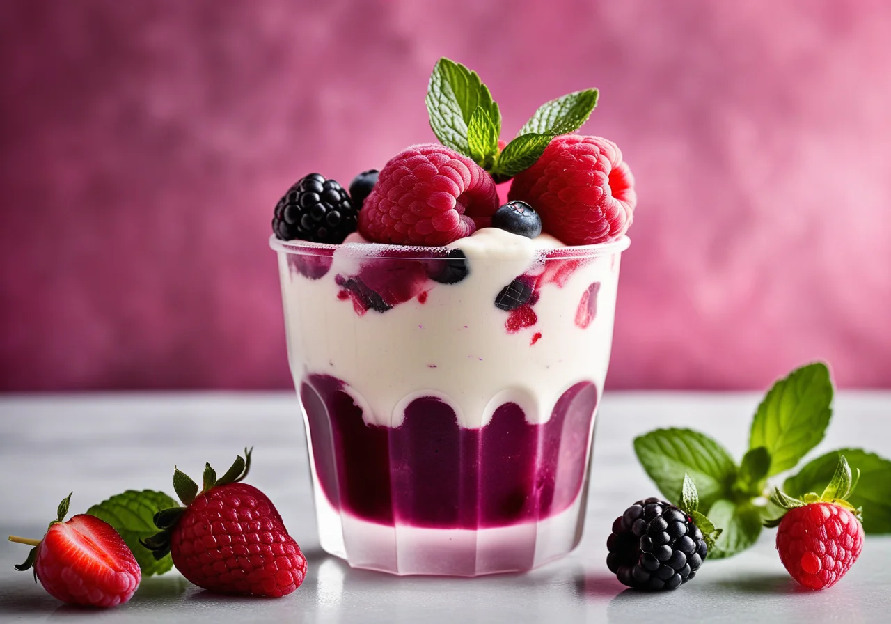 Frozen Yogurt Popsicles