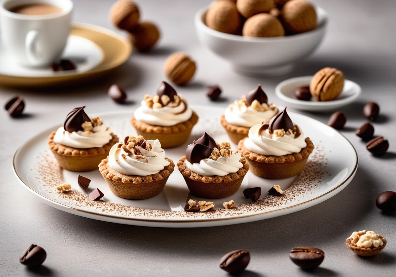 Cappuccino Nut Tartlets