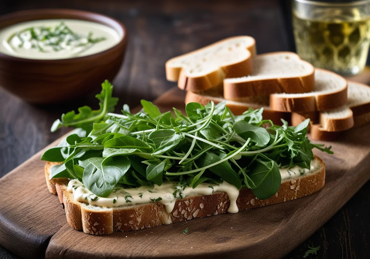 Rucola Toast Sandwich