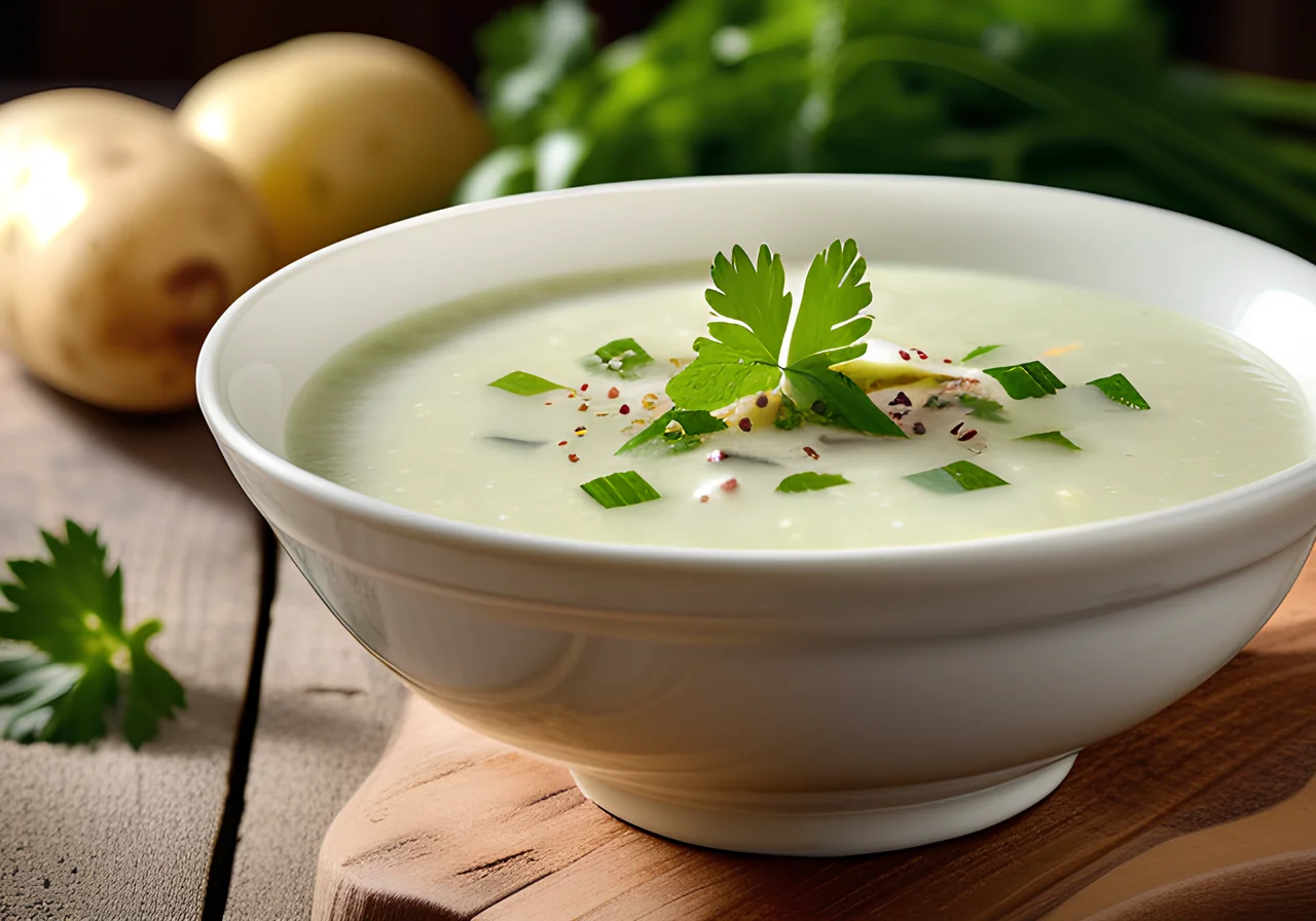 Cold Potato-Cucumber Soup
