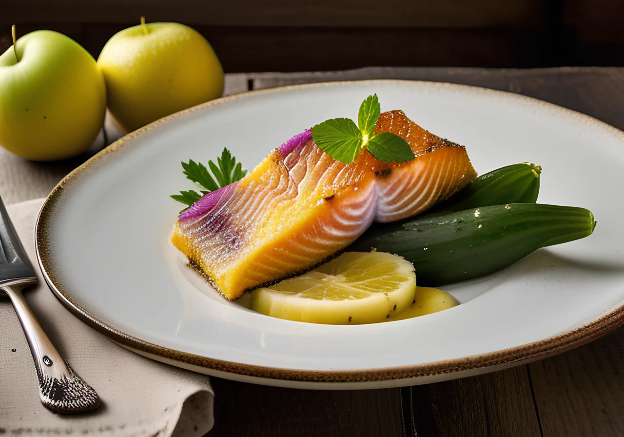 Polenta-Crusted Trout Fillets