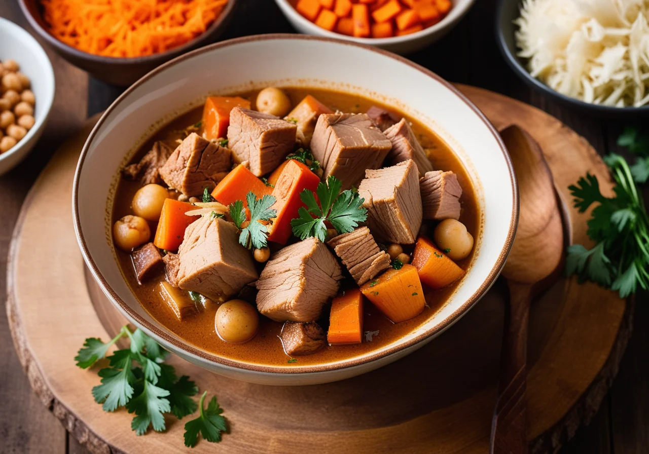 Meat Stew with Chickpeas