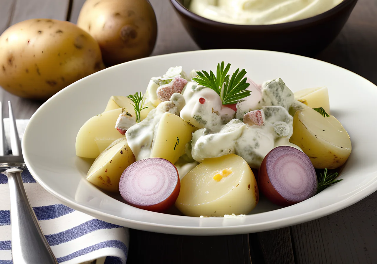 Potato Salad with Yogurt Dressing