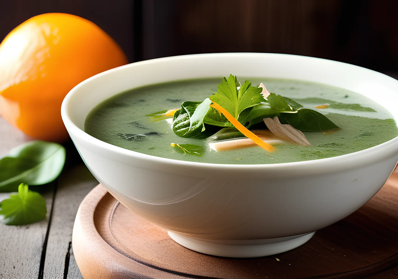 Coconut Spinach Soup Basic Recipe