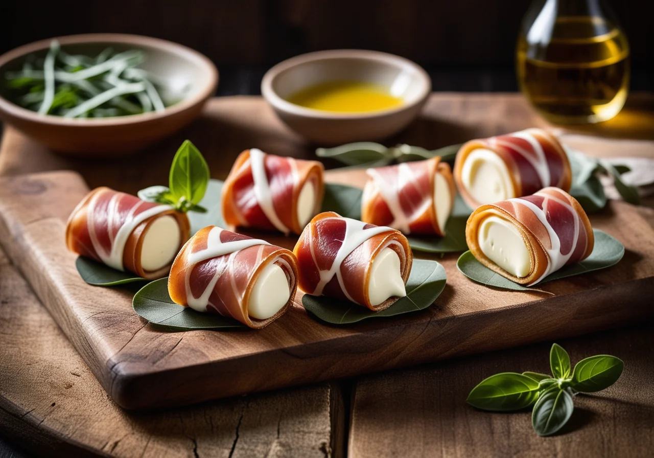 Veal Roll-Ups with Ham and Sage (Involtini alla romana)