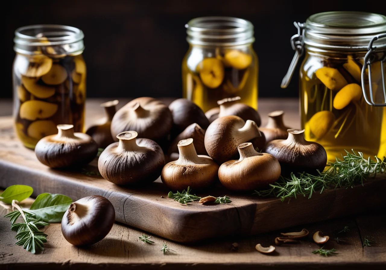 Pickled Boletes