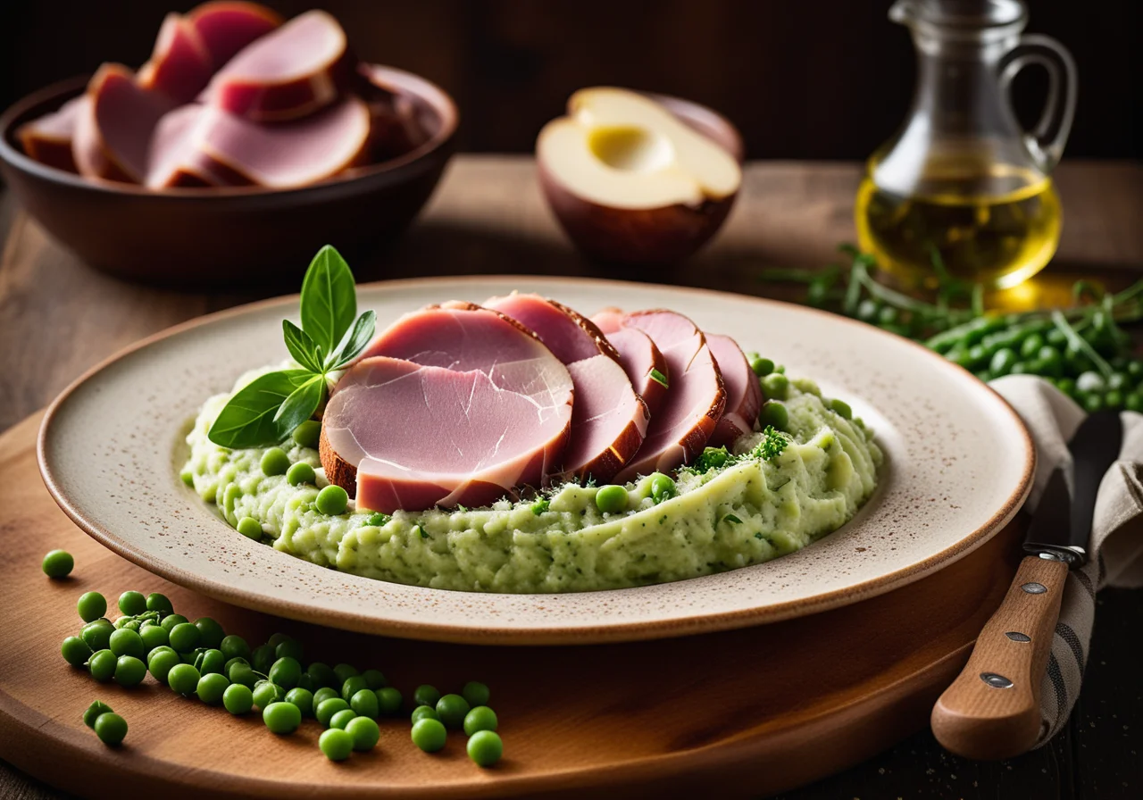 Osterhamer with Green Puree