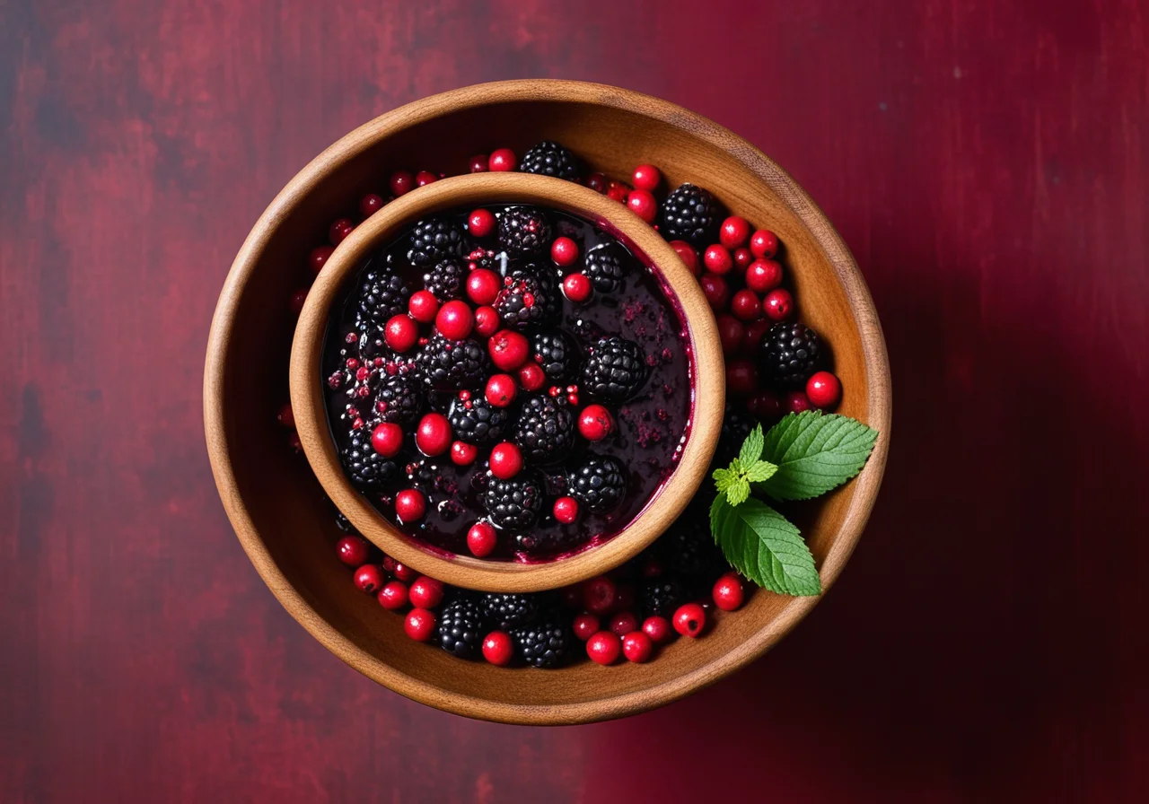 Blackcurrant Pepper Compote