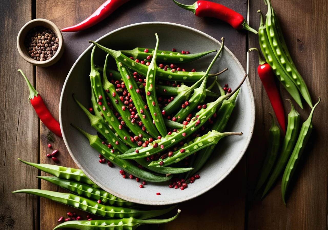 Marinated Okra
