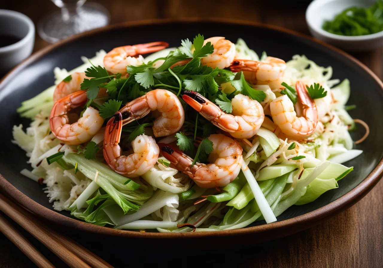 Shrimp in Sweet-Spicy Glaze