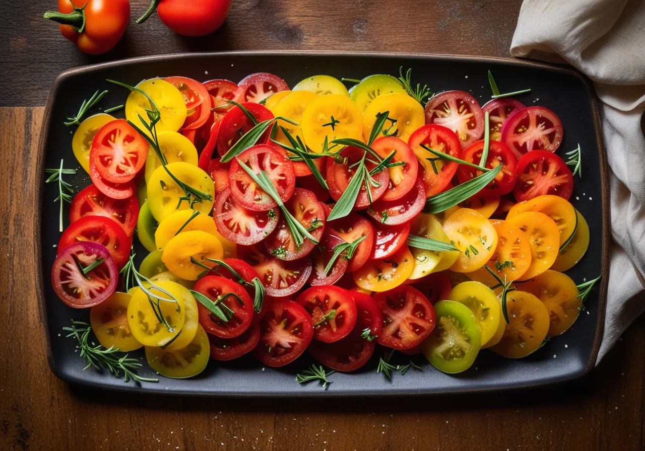 Hearty Pepper Tomato Salad