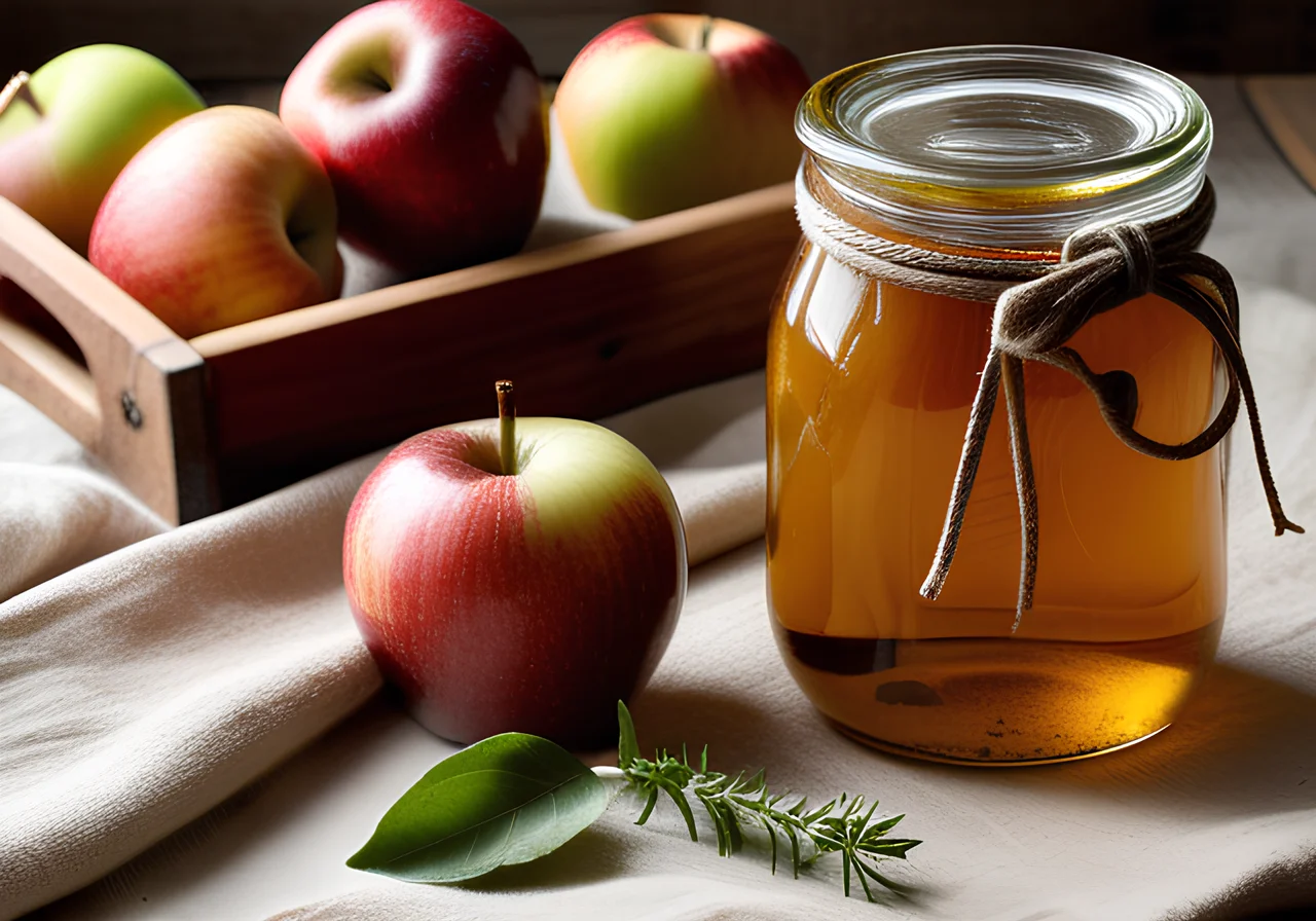 Homemade Apple Vinegar