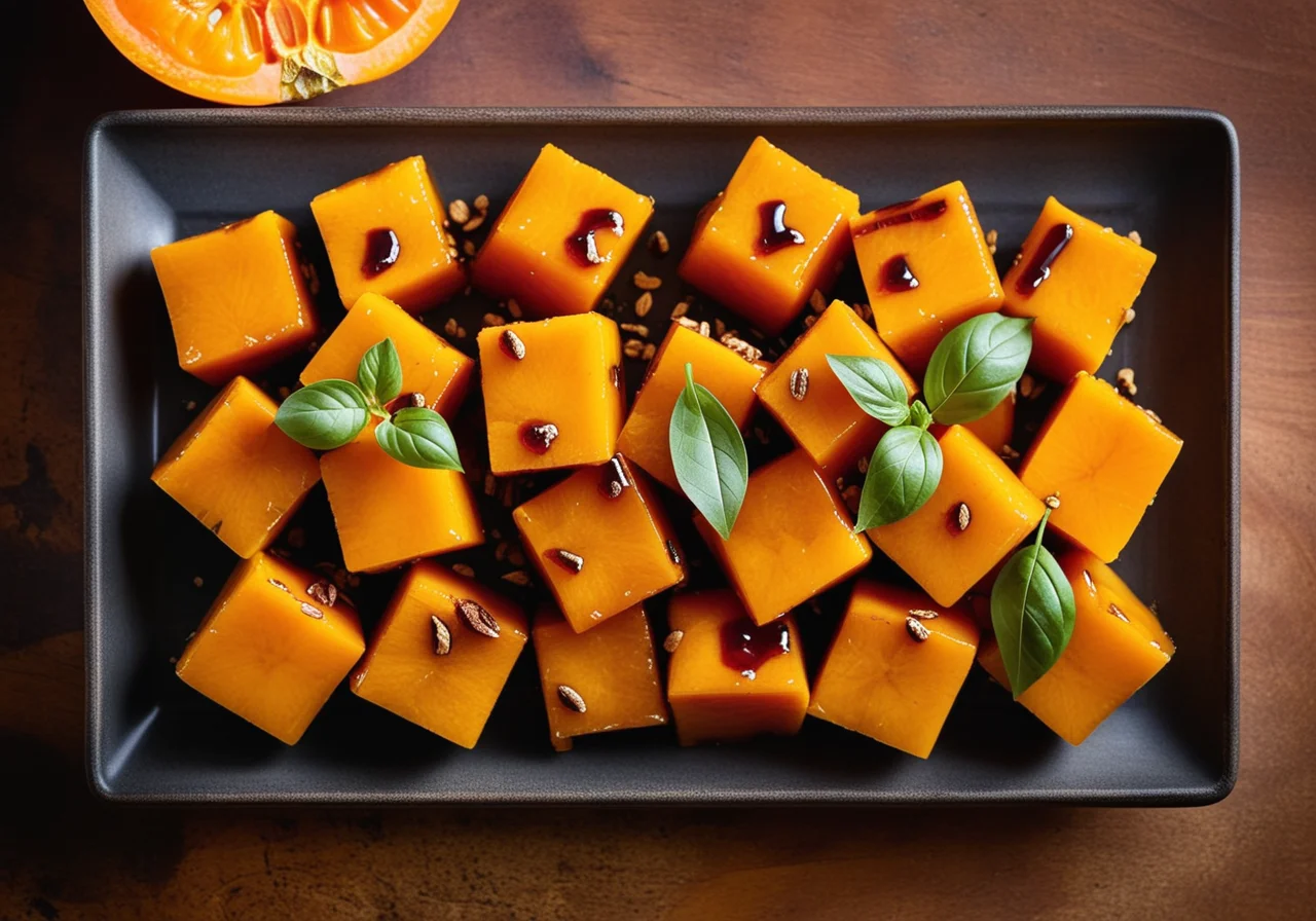 Sweet-Sour Pumpkin from the Oven