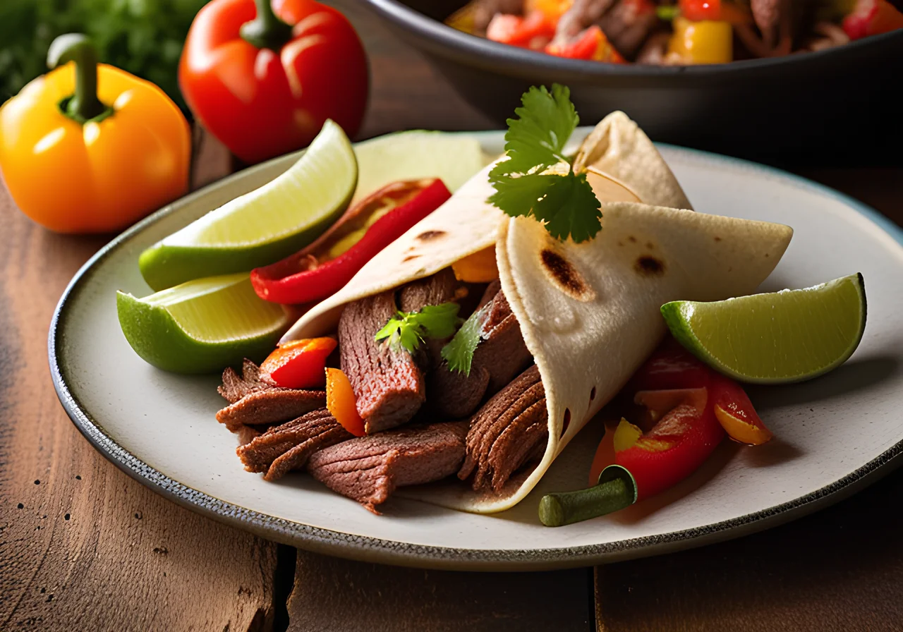 Beef Fajitas with Bell Peppers