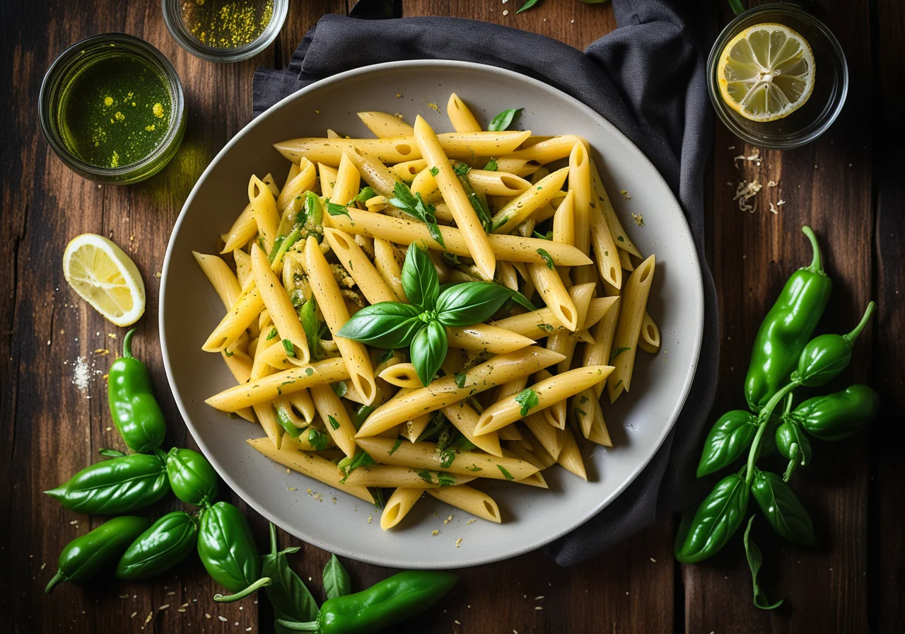 Penne with Beans