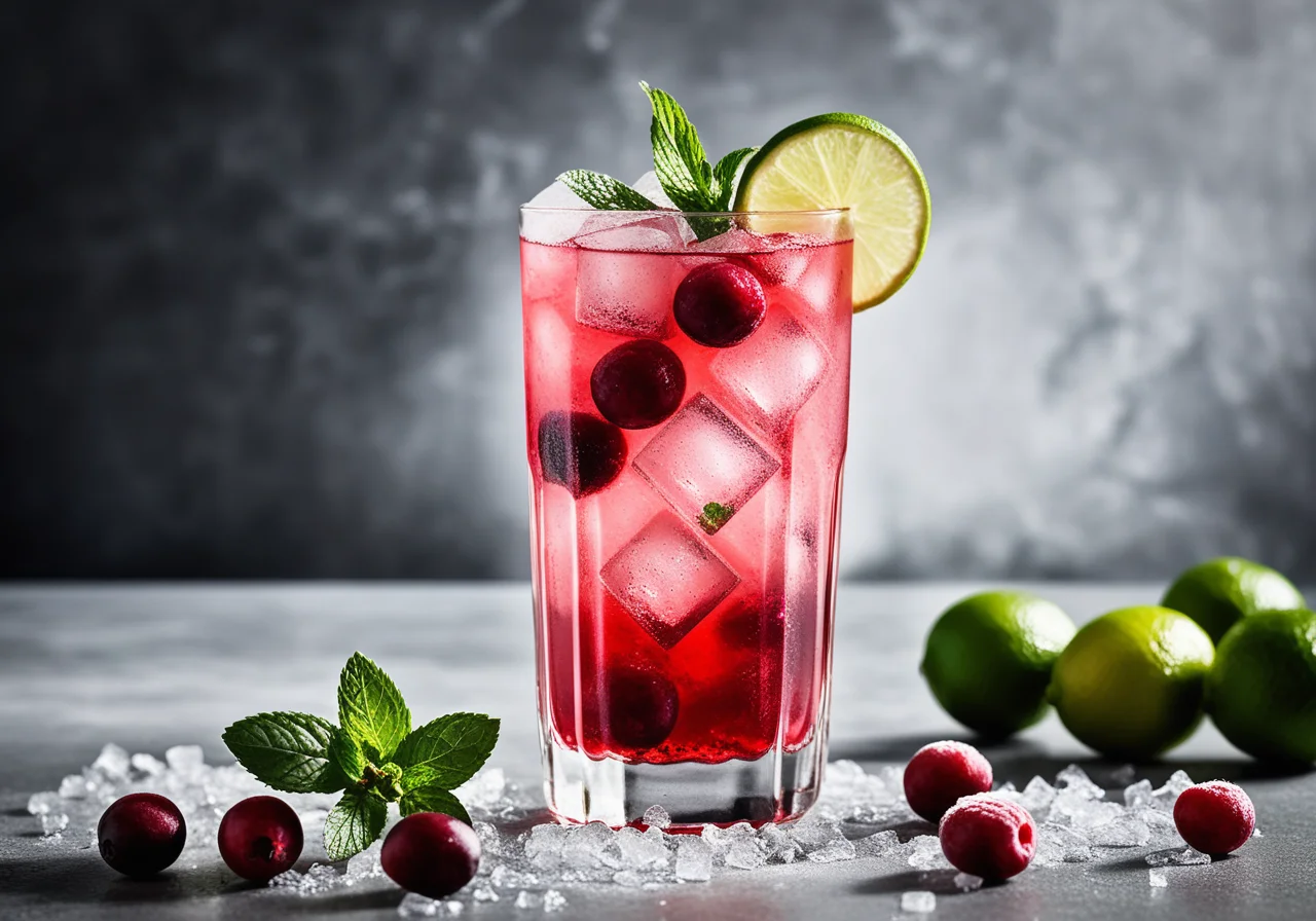 Cranberry Mojito