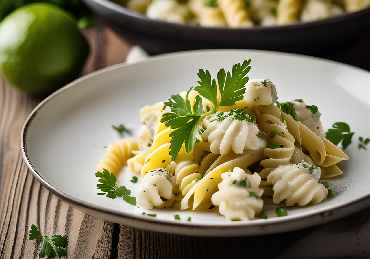 Pasta with Cauliflower Sauce