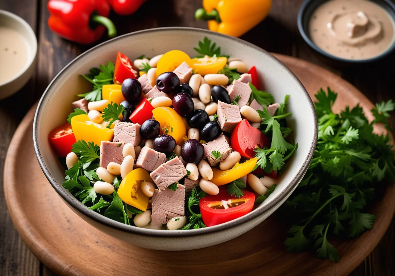 Tuna Salad with White Beans
