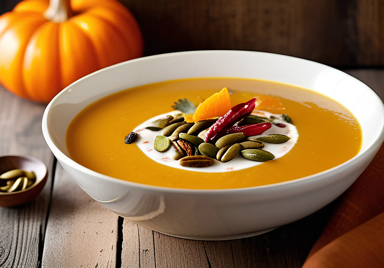 Creamy Coconut Pumpkin Soup