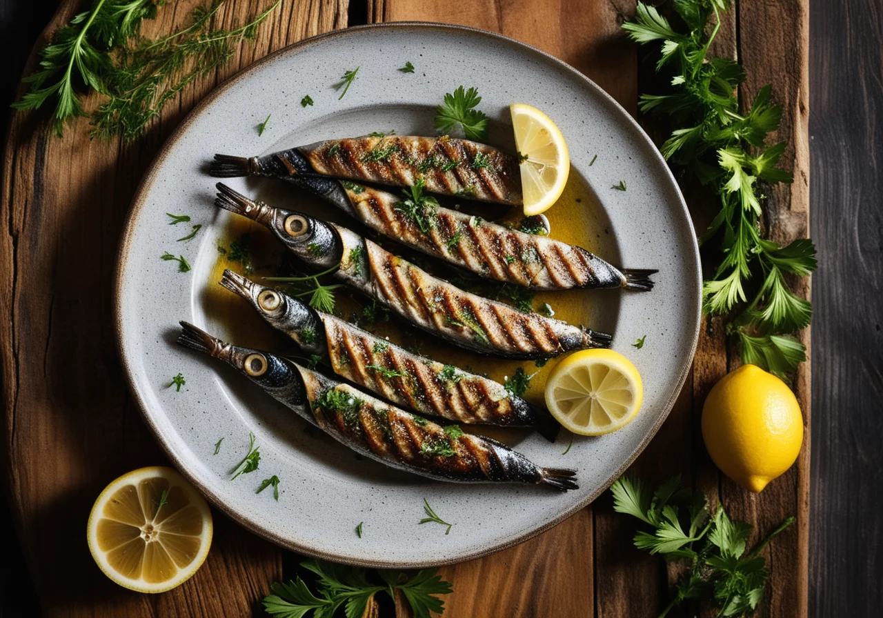 Grilled Sardines