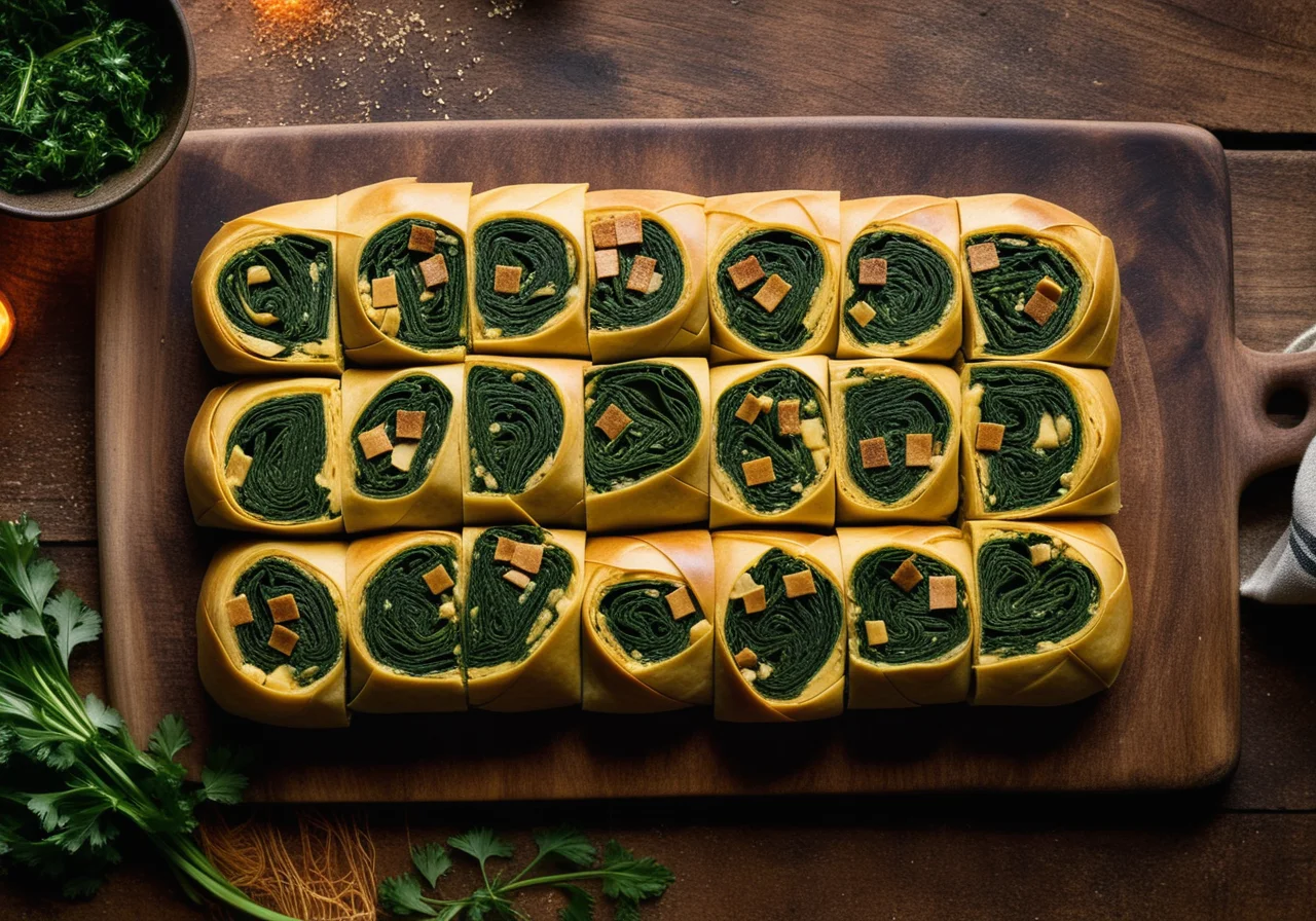 Tofu Swiss Chard Wraps