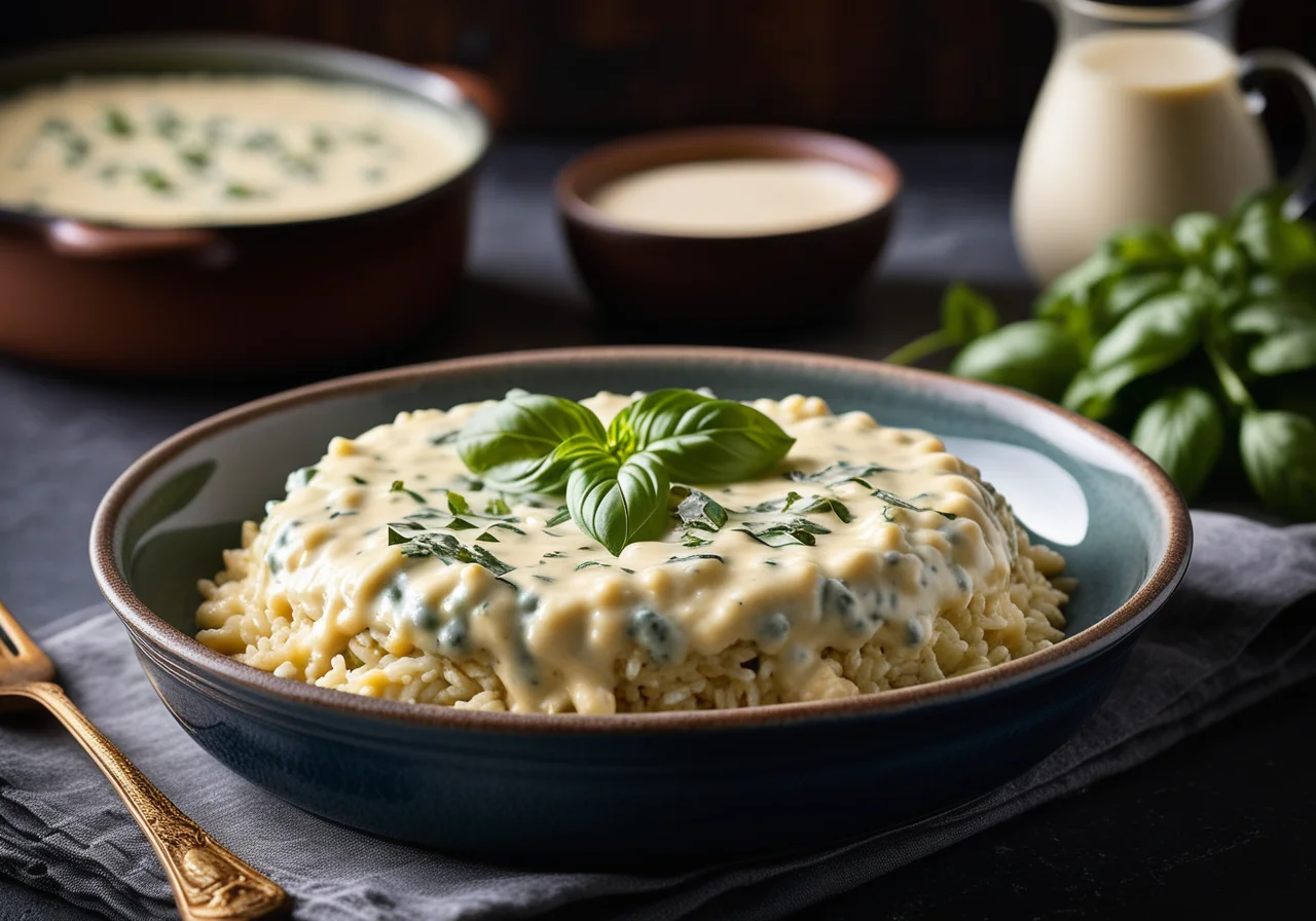 Rice Casserole with Peas
