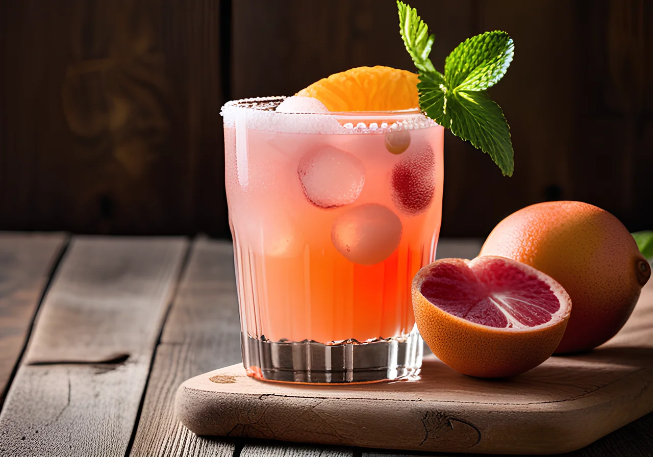 Lychee Grapefruit Cocktail