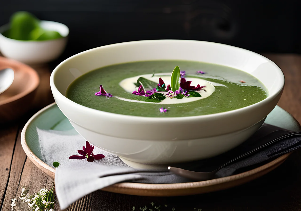 Creamy Wild Garlic Soup