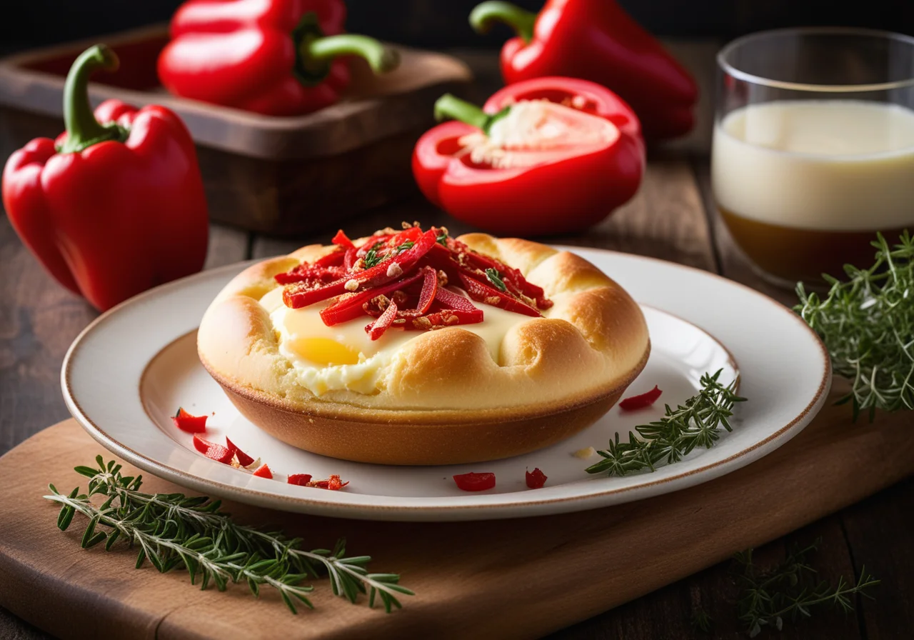 Baked Yeast Dough Pockets