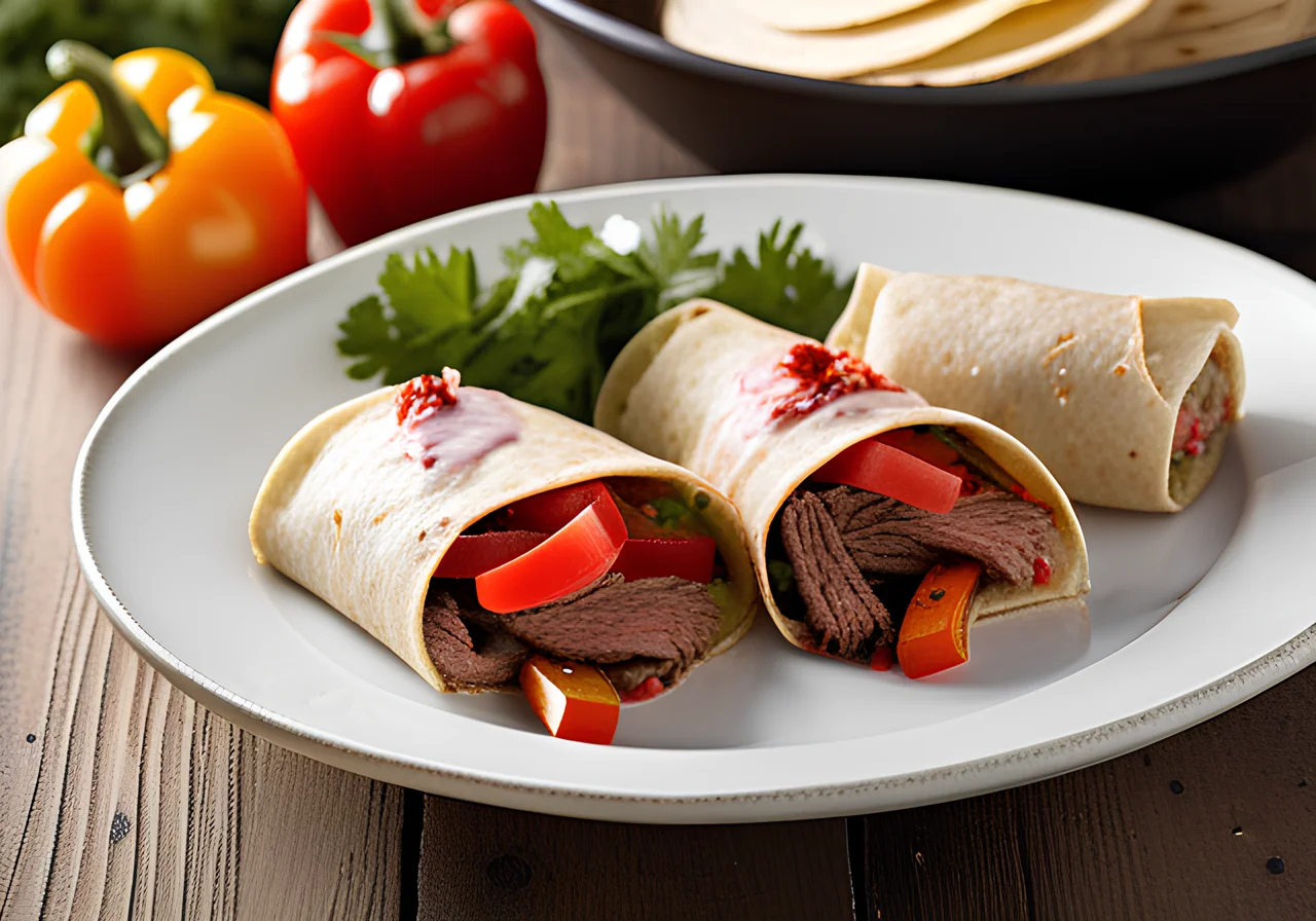 Stuffed Tortilla Wraps