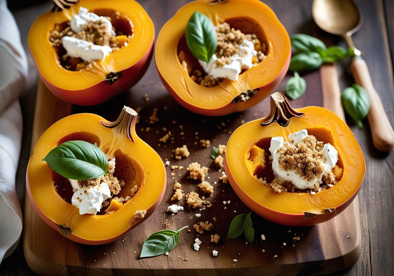 Butternut Squash with Filling