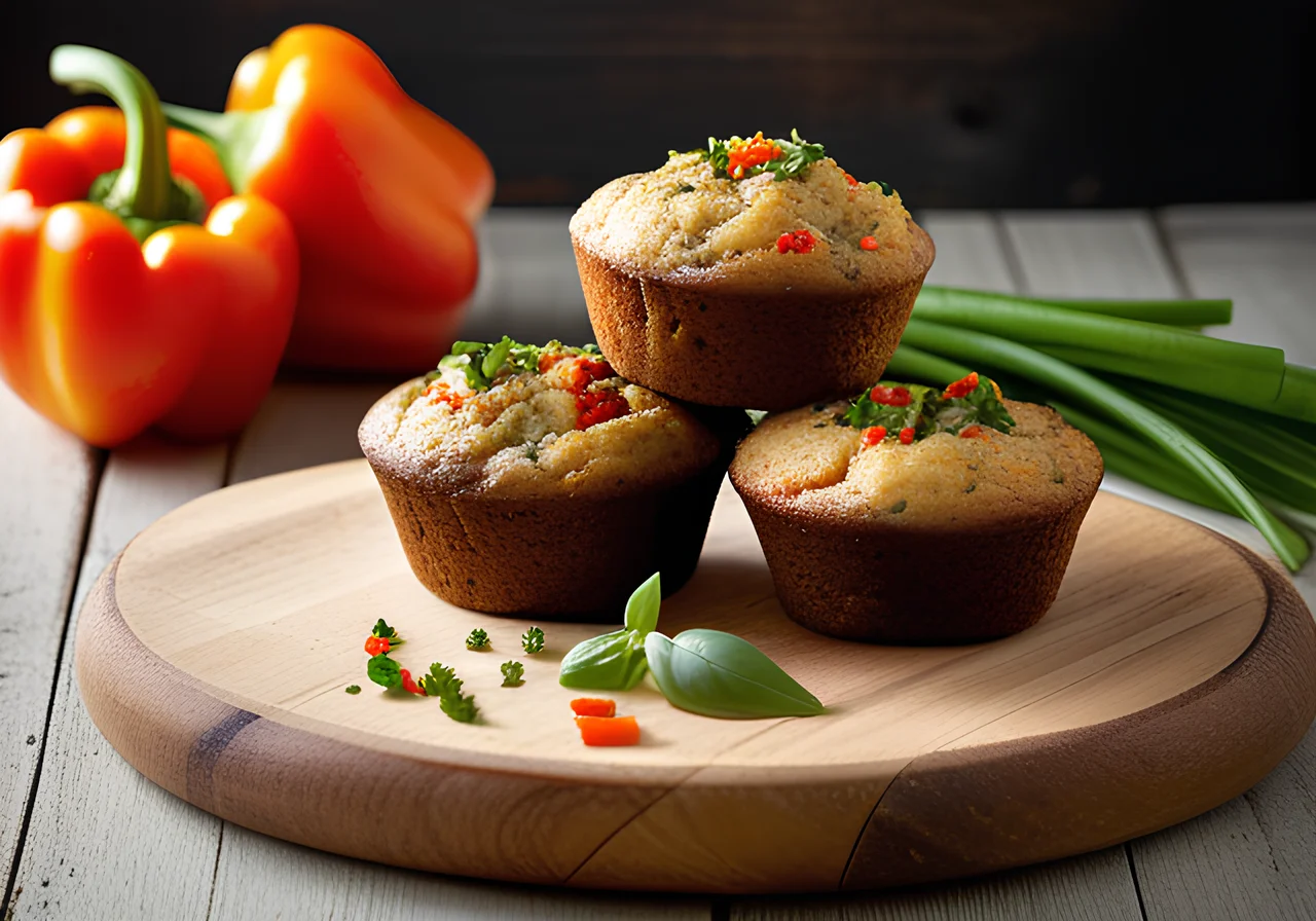 Savory Vegetable Muffins for the Thermomix®