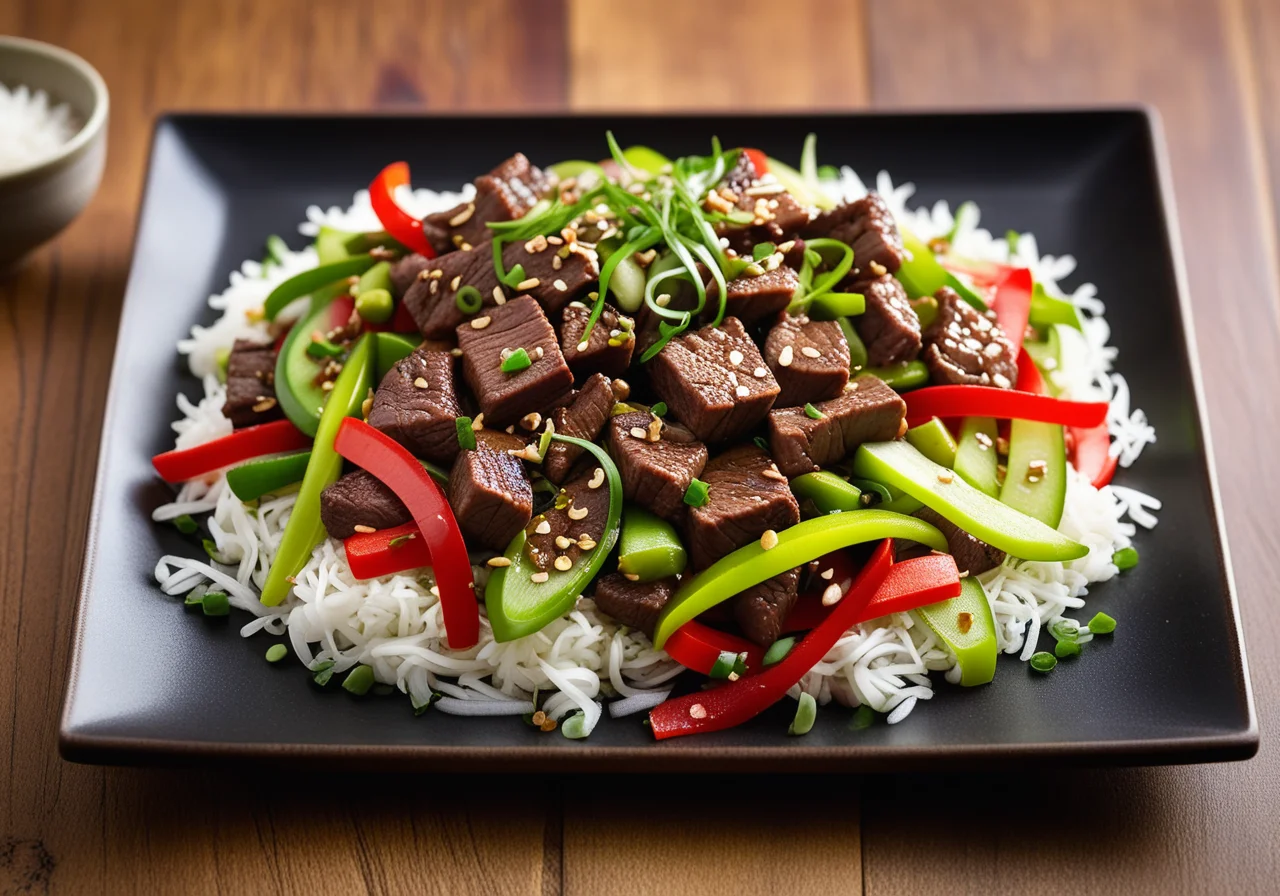 Asian Stir-Fry Beef from the Wok