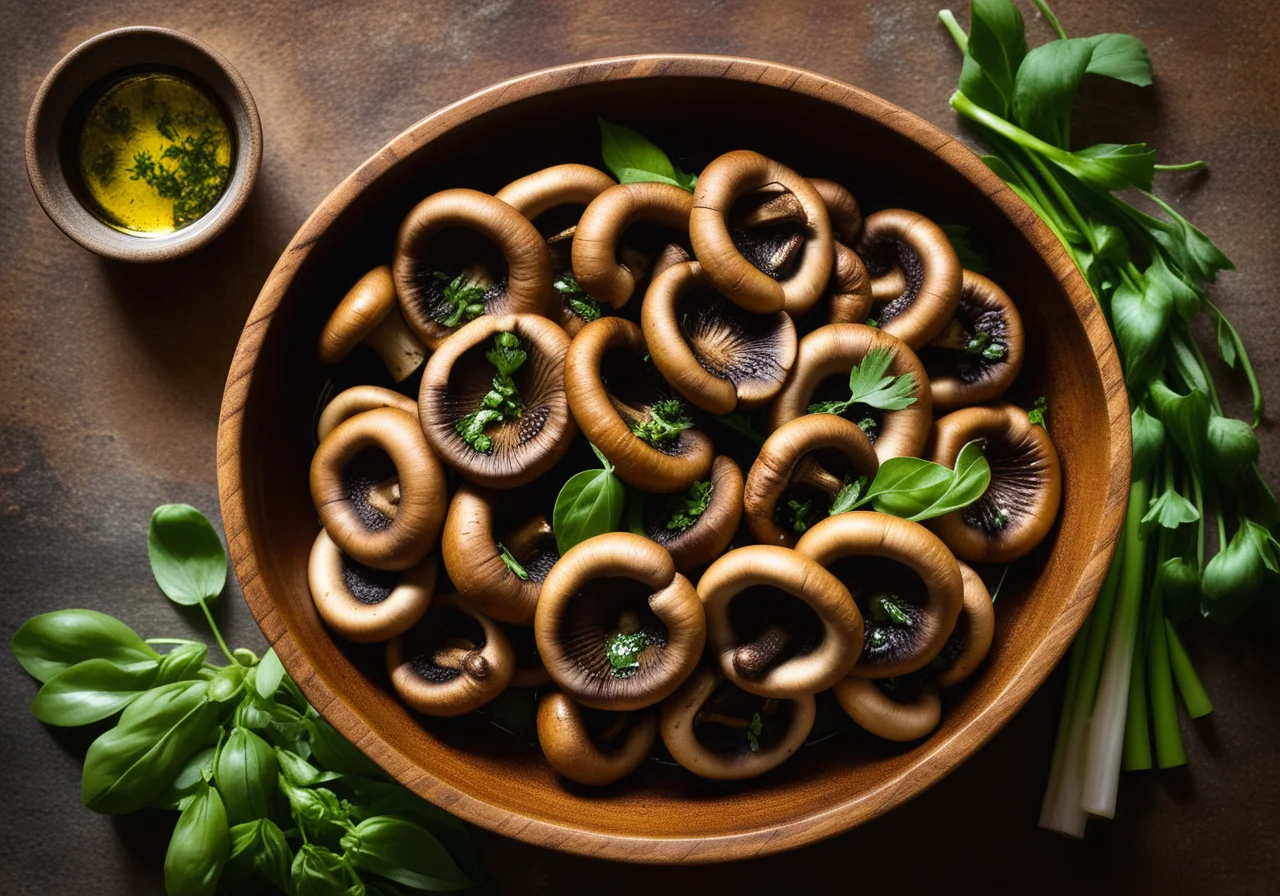 Mushrooms in Oil